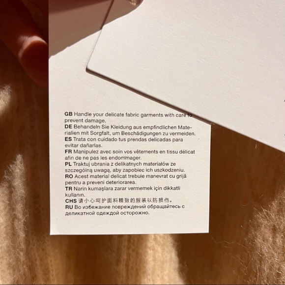 & Other Stories Gathered Sweater SUPER SOFT Alpaca Wool Blend - Picture 4 of 6